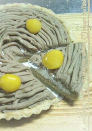 モンブランタルト-レシピのメイン写真