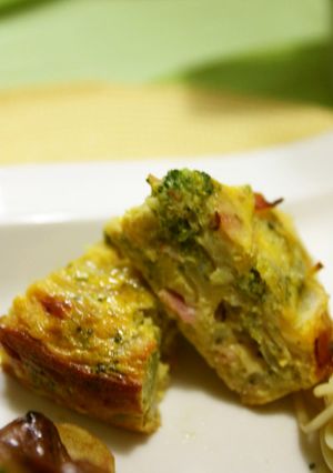 お手軽☆ベーコンと野菜のキッシュ-レシピのメイン写真