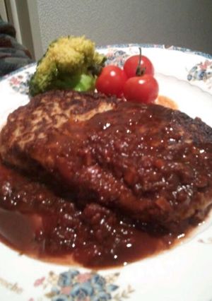 肉を使わない豆腐ハンバーグデミグラ-レシピのメイン写真