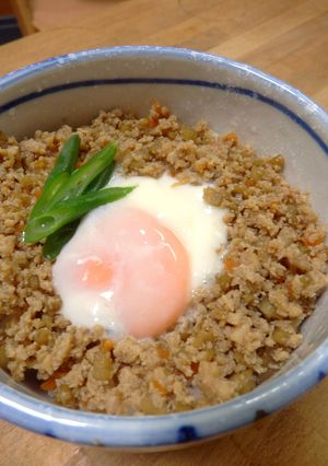 牛蒡と人参の入り!鶏そぼろ-レシピのメイン写真