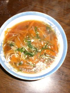 十勝産そばのあんかけ-レシピのメイン写真
