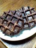 簡単☆電子レンジでチョコワッフル♪
