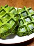 簡単☆電子レンジで抹茶ワッフル♪