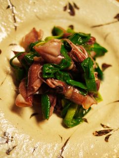ホタルイカとニラの酢味噌和え-レシピのメイン写真