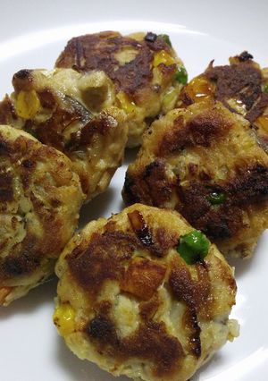 鯵と高野豆腐のアジバーグ-レシピのメイン写真