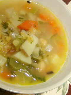 ひよこ豆と野菜のスープ-レシピのメイン写真