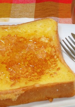 手間かけない!朝食フレンチトースト-レシピのメイン写真
