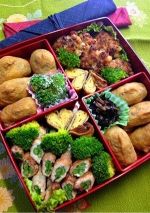 ＊おいなりさんのお弁当＊-レシピのメイン写真