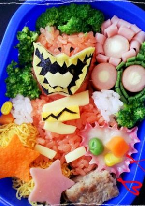 キャラ弁★キョウリュウジャー-レシピのメイン写真