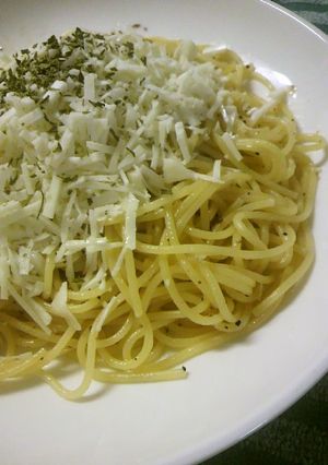ケファロティリチーズで＊パスタ。-レシピのメイン写真