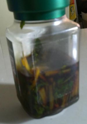 わさびの花の醤油漬け-レシピのメイン写真