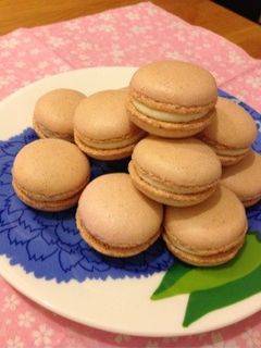*さくらマカロン*-レシピのメイン写真