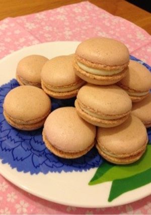 ＊さくらマカロン＊-レシピのメイン写真