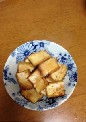 子どもも幸せ絹生揚げの甘辛煮-レシピのメイン写真