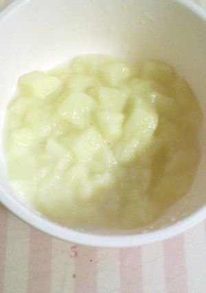 【離乳食】電子レンジでパン粥-レシピのメイン写真