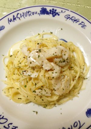 帆立のクリームソース スパゲッティーニ-レシピのメイン写真