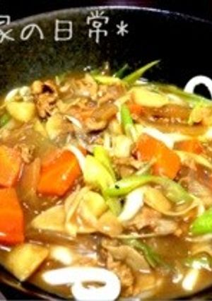 カレーうどん-レシピのメイン写真