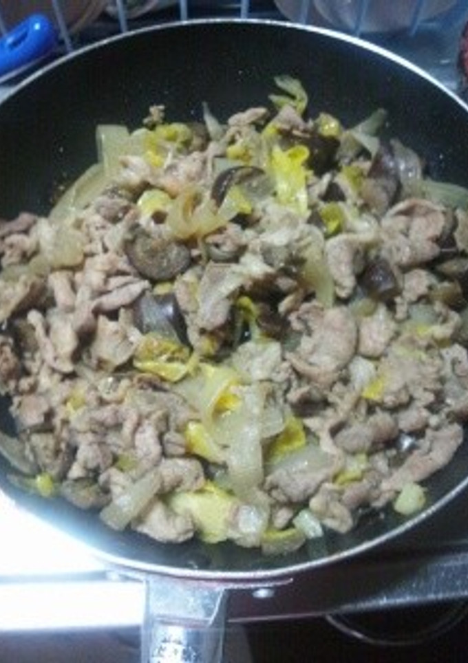簡単ちゃちゃっと肉炒め！-レシピのメイン写真