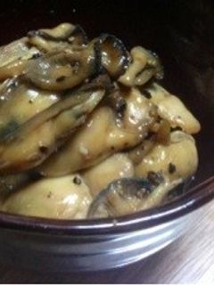 牡蠣の黒胡椒煮-レシピのメイン写真