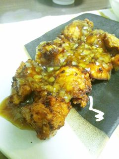 揚げ物をヘルシーに♪鶏の甘酢あんかけ-レシピのメイン写真