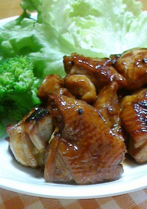 マーマレード照り焼きチキン-レシピのメイン写真