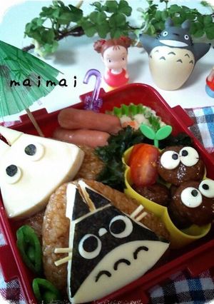 キャラ弁*チーズ　de　となりのトトロ-レシピのメイン写真