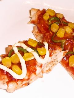 ささみのピザ風**-レシピのメイン写真
