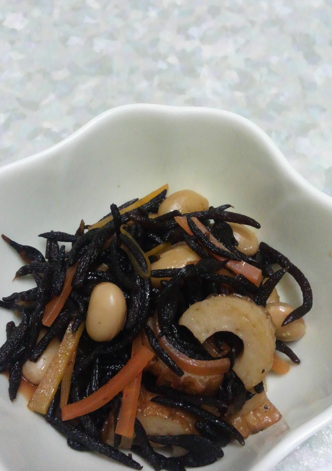 全部「2」で、ひじきと大豆の煮物-レシピのメイン写真