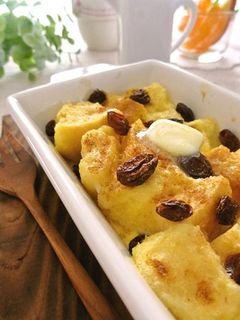 シナモンレーズン*パンプディング-レシピのメイン写真