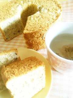 桜のシフォンケーキ❀-レシピのメイン写真