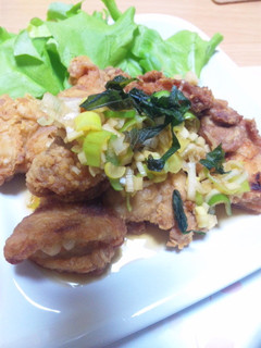 カリカリ鶏から揚げの香味だれ-レシピのメイン写真