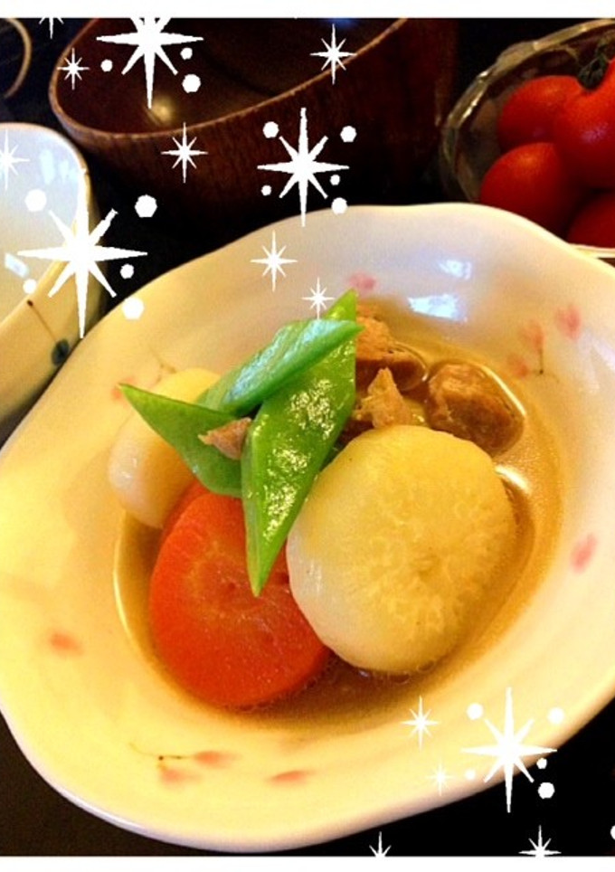 彩り鮮やか*根菜と鶏の煮物-レシピのメイン写真