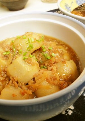 *おふくろの味*里芋のそぼろ煮*-レシピのメイン写真