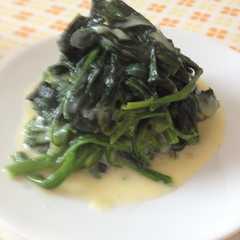 A picture of 脂肪燃焼！美肌！ほうれん草のチーズソテー.
