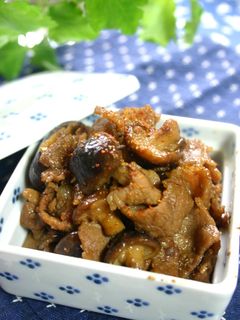 節約常備菜❖牛肉と椎茸の佃煮風-レシピのメイン写真