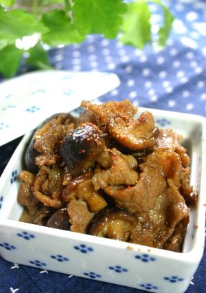 節約常備菜❖牛肉と椎茸の佃煮風-レシピのメイン写真