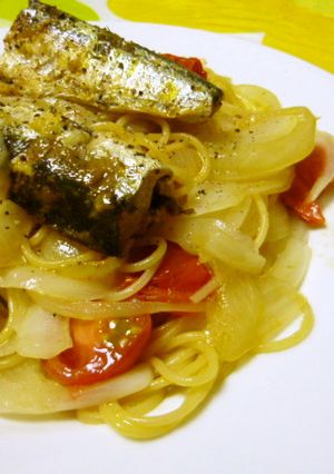 ☆オイルサーディンとトマトのパスタ-レシピのメイン写真