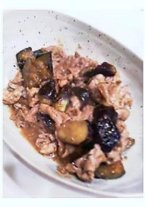 豚肉茄子のゴマミソ炒め-レシピのメイン写真