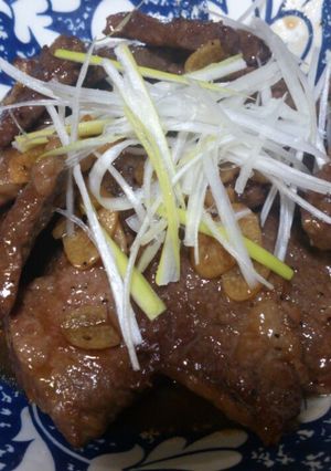 手軽に牛肉のオイスターソース炒め-レシピのメイン写真