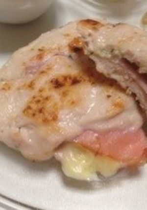 糖質制限♪ささみのチーズ挟み焼き♪-レシピのメイン写真