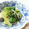 菜花と新玉ねぎのナムル風酢の物
