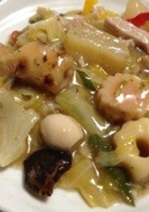 リメイク 残りおでんで中華丼-レシピのメイン写真