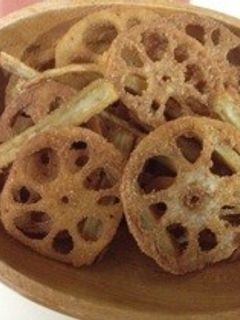 ゴボウとレンコンの唐揚げ-レシピのメイン写真