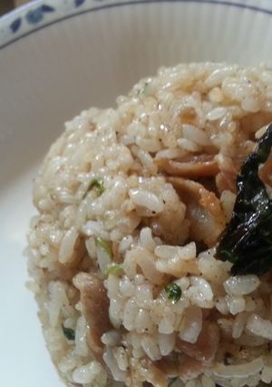 梅肉の和風炒飯-レシピのメイン写真