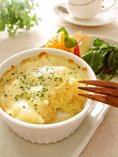 ふわふわ卵のパングラタン…-レシピのメイン写真
