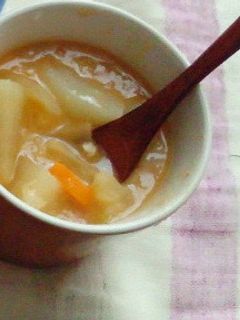 【十勝産】長いもの石狩キムチスープ-レシピのメイン写真