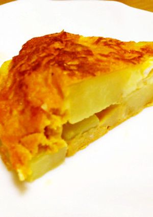 チーズでふわとろ☆スペインオムレツ-レシピのメイン写真