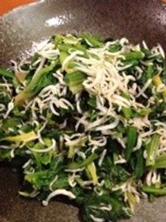 ほうれん草としらすの和えもの☆-レシピのメイン写真