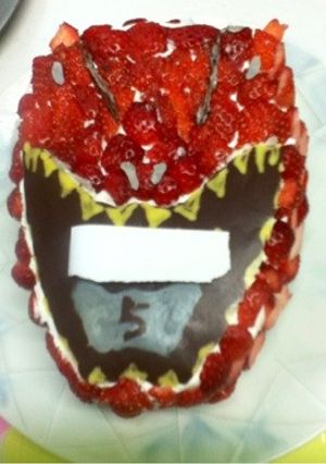 キョウリュウジャーのケーキ☆-レシピのメイン写真