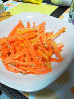 にんじんの粒マスタードサラダ-レシピのメイン写真